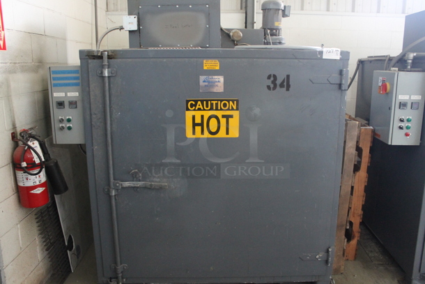 Sahara 10E4-CS Gray Metal Commercial Industrial Oven Drum Hot Box. BUYER MUST REMOVE. - Image 1 of 7