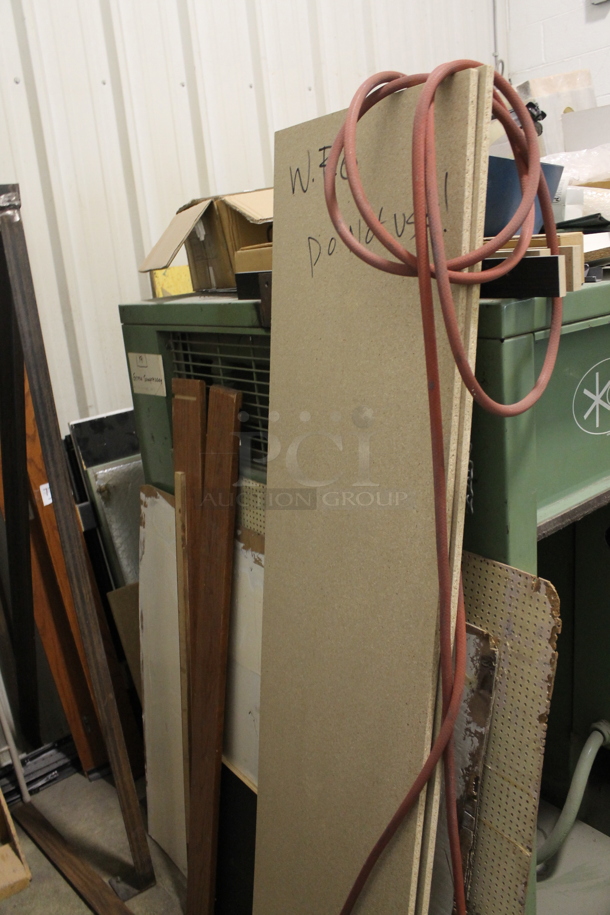 ALL ONE MONEY! Lot of Various Items Including Wooden Stand and Boards. BUYER MUST REMOVE. - Image 3 of 4