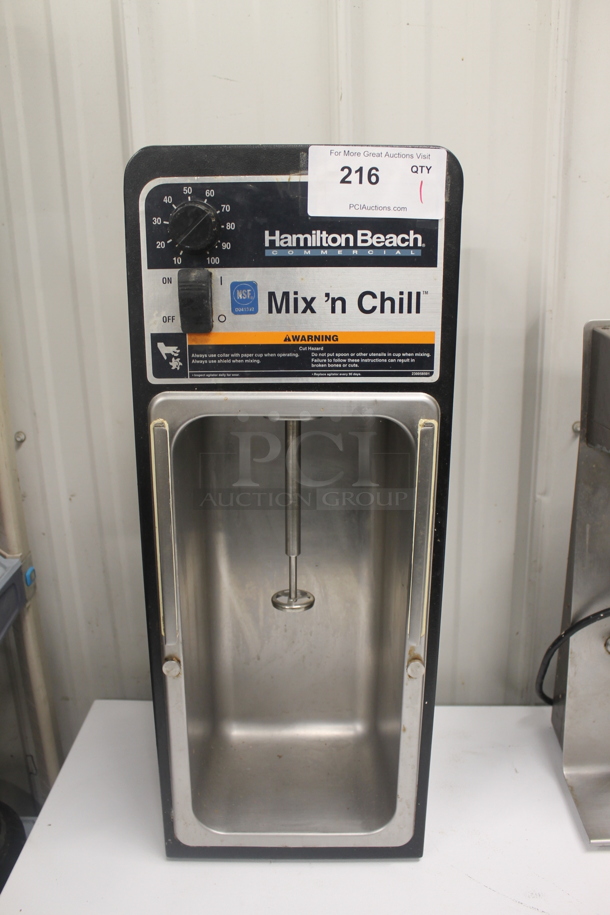 Hamilton Beach 94950 Electric Countertop Mix n' Chill Drink Mixer. 120V. Tested and Working!