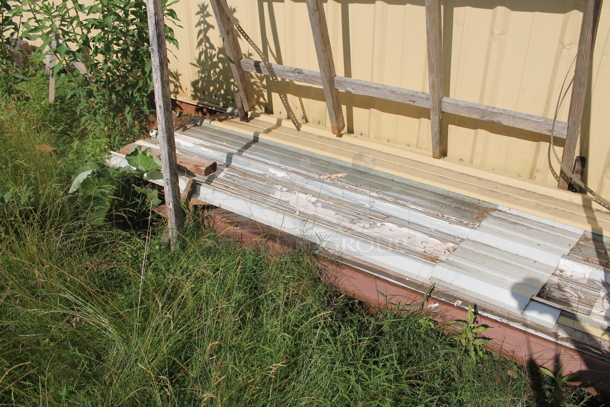 ALL ONE MONEY! Lot of Various Metal and Wood Pieces. (outside) - Image 2 of 4