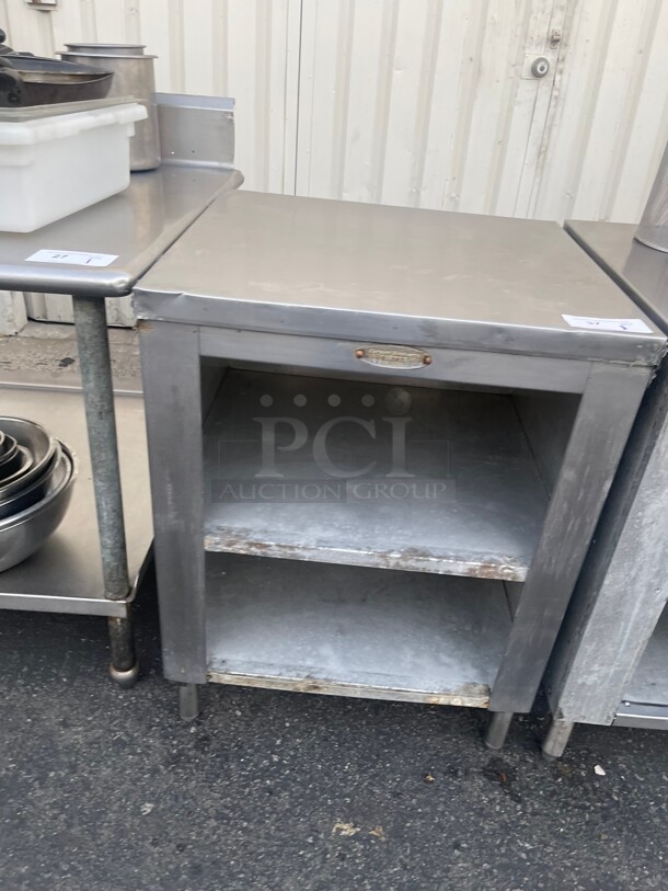 Commercial Heavy Duty Stainless Steel Table NSF 26x24x34 - Image 4 of 8