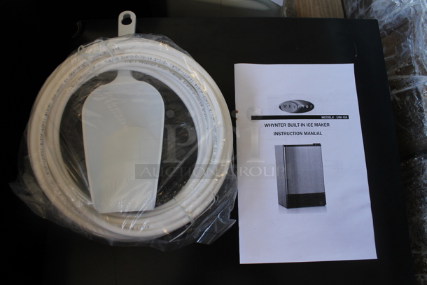 BRAND NEW SCRATCH AND DENT! Whynter UIM-155 15" Built In Ice Maker Machine Stainless Steel 12lb. 115 Volts, 1 Phase. Tested and Working! - Image 3 of 4