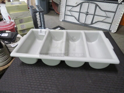 One Flatware Holder.