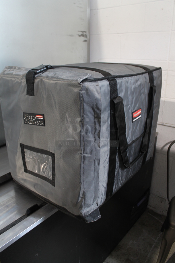 BRAND NEW! Rubbermaid ProServe Gray Poly Insulated Food Carrying Case w/ Insert. - Image 3 of 3