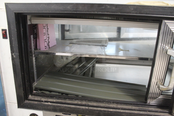 S&V Restaurant LB51R Metal Commercial Countertop Deli Display Case Merchandiser 115 Volts, 1 Phase. Does Not Come w/ Remote Compressor - Image 5 of 8