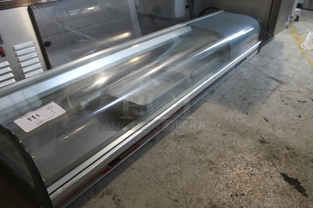 Metal Commercial Countertop Sushi Display Case Merchandiser. 115 Volts, 1 Phase. Tested and Powers On But Does Not Get Cold - Image 2 of 8