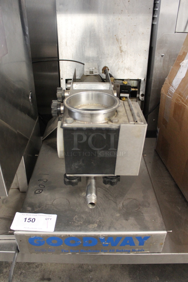 Goodway PF10T Stainless Steel Commercial Countertop Muffin Depositor.  - Image 1 of 5