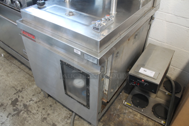 Market Forge M24G200A Stainless Steel Commercial Floor Style Natural Gas Powered Tilting Kettle. 200,000 BTU. - Image 4 of 10