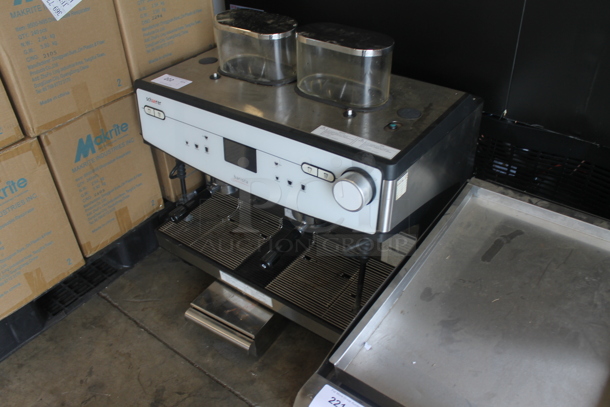 2018 Schaerer Barista Stainless Steel Commercial Countertop 2 Group Espresso Machine w/ 2 Portafilters, 2 Steam Wands and 2 Hoppers. 208 Volts, 1 Phase. - Image 3 of 8