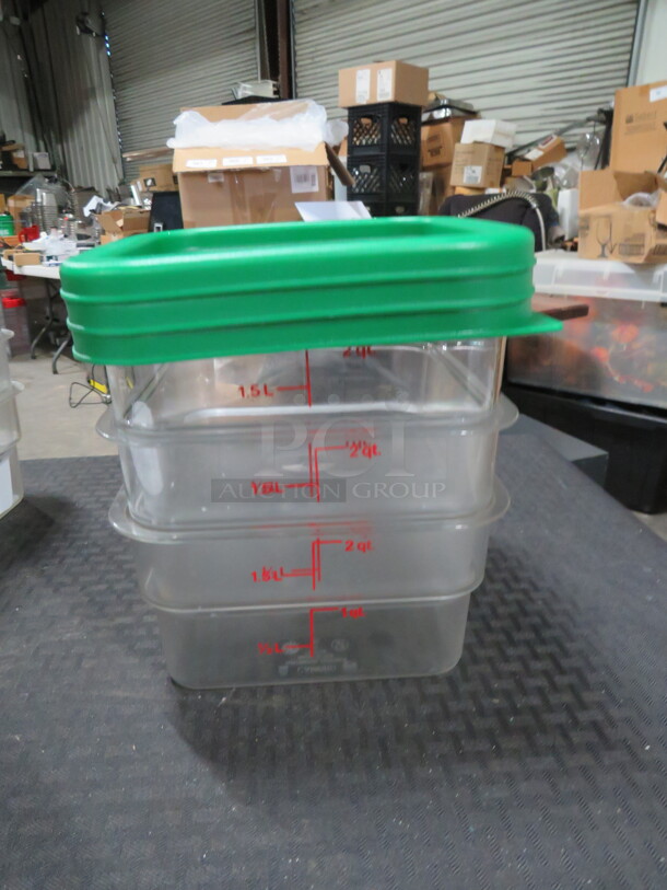 4 Quart Food Storage Container With Lid. 3XBID - Image 1 of 1