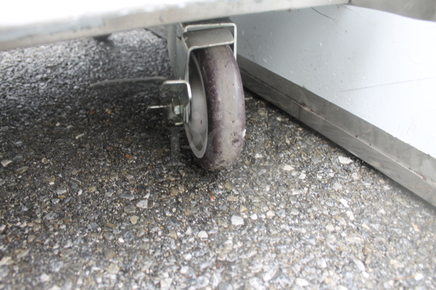 BRAND NEW SCRATCH AND DENT! CustomCool Stainless Steel Commercial Soda Station w/ 3 Doors on Commercial Casters. Does Not Come w/ Remote Compressor. - Image 8 of 8