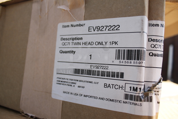 ALL ONE MONEY! PALLET LOT of 11 BRAND NEW! Elkay LRAD2521553 Sink Basins, 3 BRAND NEW! EV927222 Twin Head Water Filter, 3 BRAND NEW! EV961326 MH Water Filter Cartridges and 2 BRAND NEW! Elkay LKD2442BHC Faucets. - Image 3 of 6
