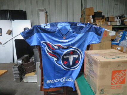 One Tennesse Titan/Bud Light Hanging Jersey. 