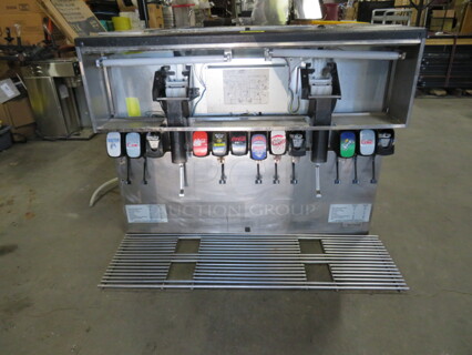 One Servend Manitowic 12 Flavor Soda/Ice Dispenser. Model# MDH302. 115 Volt. 42.5X30X33. $15,943.00