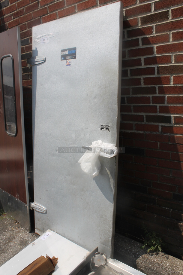 Amerikooler Metal Walk In Door. - Image 3 of 5