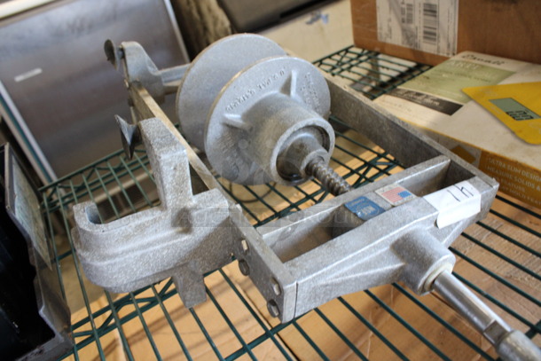 Nemco Metal Commercial Tuna Can Press. 6x24x13 - Image 3 of 4