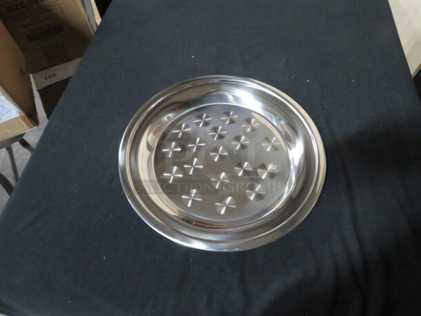 NEW Stainless Steel Sparkles 12 Inch Cater Tray. 3XBID