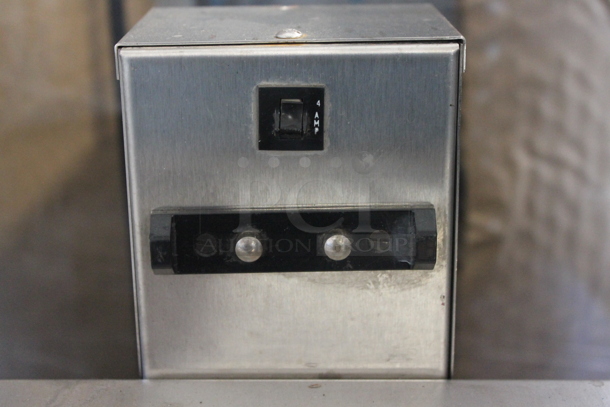 Bunn 2SH STAND Stainless Steel Commercial Countertop Double Satellite Server Stand. 120 Volts, 1 Phase.  - Image 3 of 5