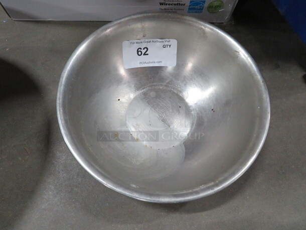 One 11.5 Inch Stainless Steel Mixing Bowl. - Image 1 of 1