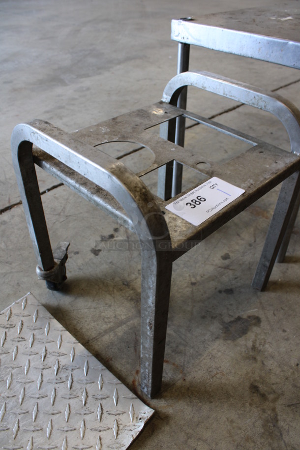 Metal Rack on 2 Casters. 14x12.5x15.5 - Image 3 of 3
