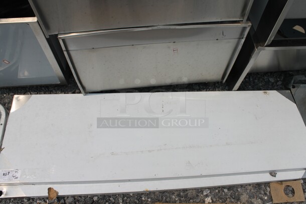 BRAND NEW SCRATCH AND DENT! Regency 600DOS1860 Commercial Stainless Steel Double Deck Overshelf.  - Image 4 of 7