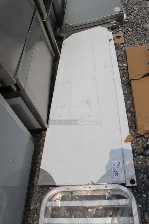 BRAND NEW SCRATCH AND DENT! Regency 600DOS1860 Commercial Stainless Steel Double Deck Overshelf.  - Image 5 of 7