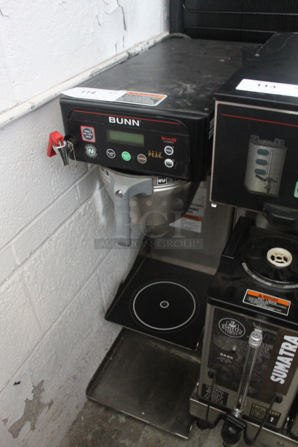 2017 Bunn ITCB-DV Stainless Steel Commercial Countertop Coffee Machine w/ Hot Water Dispenser and Poly Brew Basket. 120 Volts, 1 Phase.  - Image 2 of 3