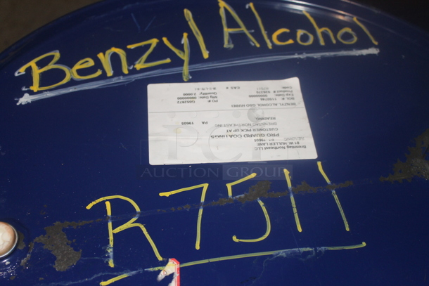 ALL ONE MONEY! Lot of 22 Barrels; Hexylene Glycol, Benzyl Alcohol, Acryloid Resin. BUYER MUST REMOVE. - Image 2 of 12
