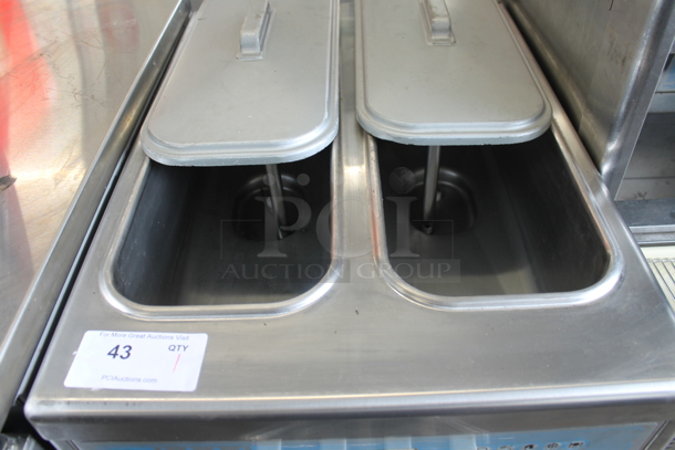 Taylor 337-27 Commercial Stainless Steel Countertop Air Cooled 2 Flavor w/ Twist Soft Serve Ice Cream Machine. 208-230 Volts, 1 Phase. - Image 3 of 7