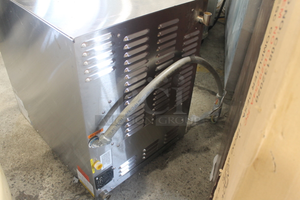 Groen Commercial Stainless Steel Countertop Smart Steam Boilerless Gas Steamer With Steel Pan Racks. 480 Volt 3 Phase - Image 8 of 9