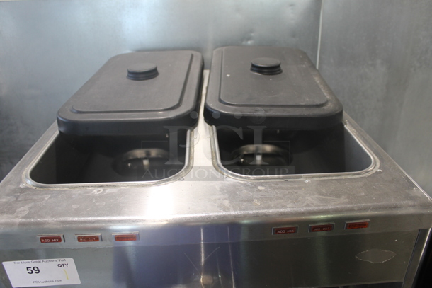 Taylor 342D-27 Commercial Stainless Steel Electric Frozen Beverage Machine With 2 Hoppers. 208-230V, 1 Phase. - Image 8 of 9