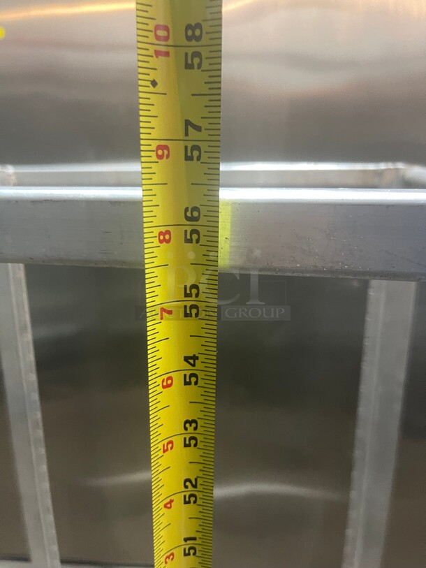 Lockwood Intermediate Height 11 Pan Removable Runner Commercial Rack On Caster RR57-11 NSF Great for Restaurant  - Image 9 of 9