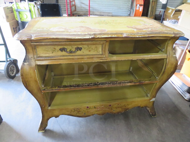 One Wooden Buffet With 1 Drawer. 48X24X36 - Image 2 of 2