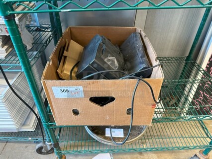 ALL ONE MONEY! Lot of Various Items Including Star Micronics SP700 Receipt Printer and Keyboard