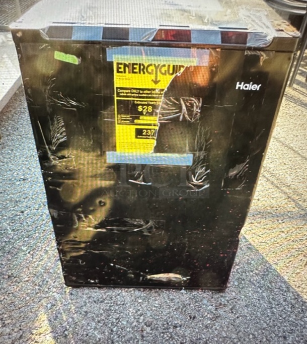 One Haier Refrigerator. 115 Volt. Model# HC27SW20RB. 18.5X17.5X27.5 - Image 1 of 1