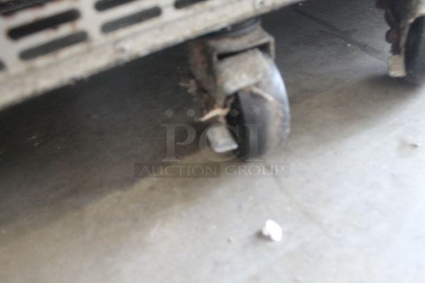 Everest ETBSR2 Stainless Steel Commercial 2 Door Undercounter Cooler on Commercial Casters. 115 Volts, 1 Phase. Tested and Working! - Image 7 of 8