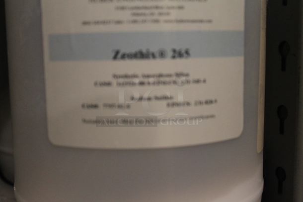 Gray Metal Shelving Unit w/ Contents Including Chemicals. BUYER MUST REMOVE. - Image 6 of 10