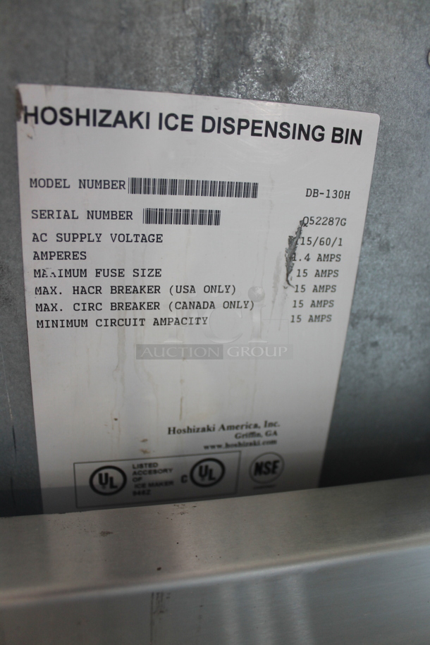 Hoshizaki DB-130H Stainless Steel Commercial Ice Bin. - Image 10 of 10