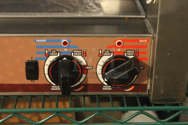 APW Wyott HRS-31S Stainless Steel Commercial Countertop Hot Dog Roller. 120 Volts, 1 Phase. Tested and Working! - Image 2 of 4