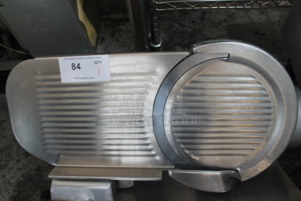 Globe 500 Stainless Steel Commercial Countertop Meat Slicer. 115 Volts, 1 Phase. Tested and Powers On But Parts Do Not Move - Image 4 of 8