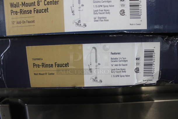 2 BRAND NEW IN BOX! Waterloo 8" Center Pre Rinse Faucets. 2 Times Your Bid! - Image 4 of 7