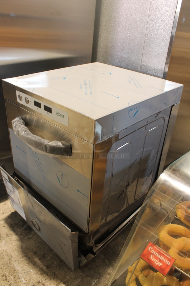 BRAND NEW SCRATCH AND DENT! 2023 Noble 495HTGW22 Stainless Steel Commercial Undercounter Glass Washer. 208-240 Volts, 1 Phase. - Image 7 of 7