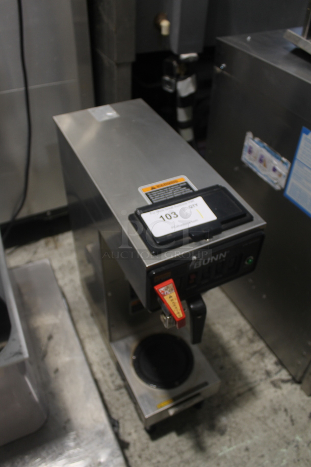 Bunn CWTF15 Commercial Stainless Steel Electric Countertop Single Coffee Brewer. 120V, 1 Phase.  - Image 2 of 5
