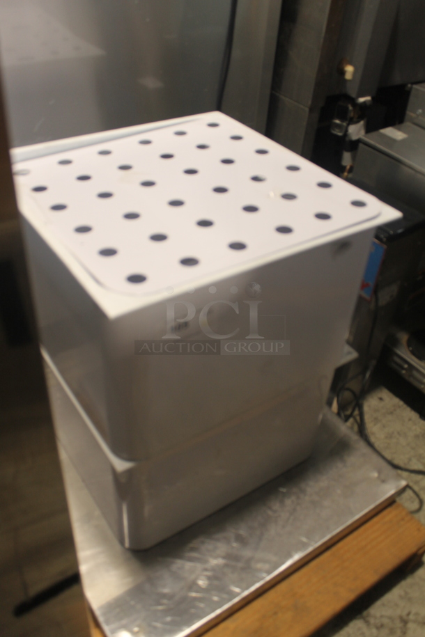 ALL ONE MONEY! Lot of 2 Boxes For Drop-In Ice Cream Dipping Cabinet And Stainless Steel Piece. - Image 2 of 5