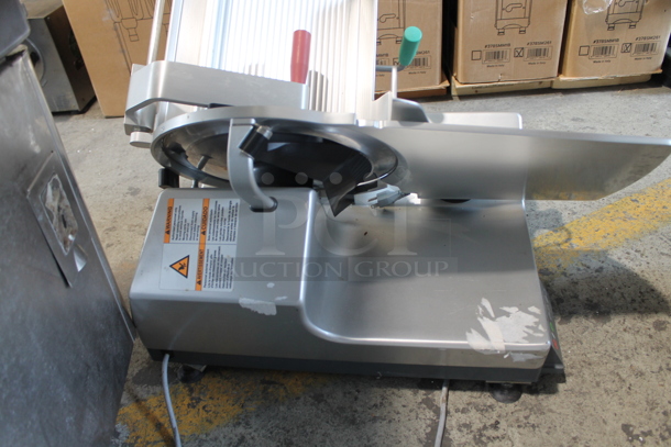2016 Bizerba GSP HD Stainless Steel Commercial Countertop Meat Slicer. 120 Volts, 1 Phase. Tested and Working! - Image 7 of 7