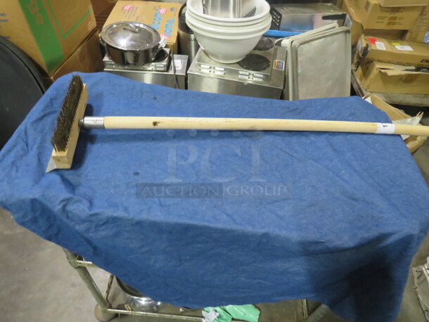 One NEW Update Pizza Oven Brush/Scraper. #BRW-38PD. - Image 1 of 2