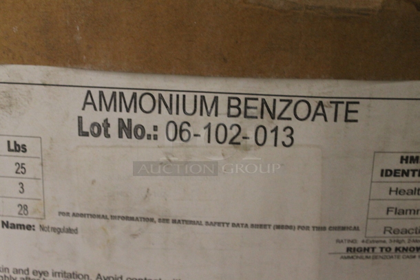 ALL ONE MONEY! Lot of Various Buckets Including Ammonium Benzoate, Chiguard 5350 and Flammable Liquid. BUYER MUST REMOVE. - Image 4 of 11