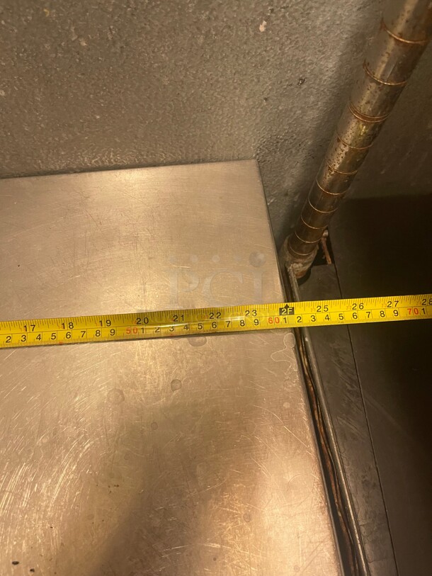 Commercial Stainless Steel Table Perfect for Dishwasher Racks NSF - Image 6 of 7