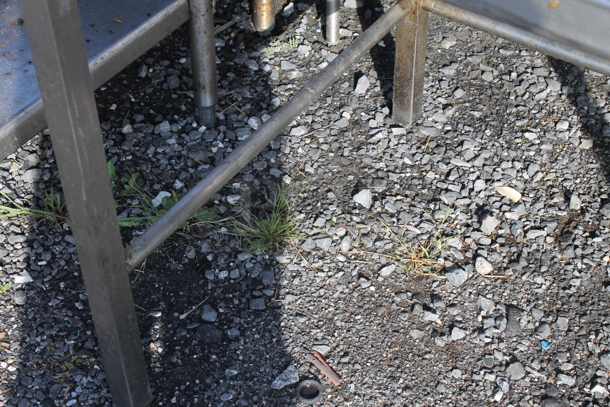 Stainless Steel Commercial Table w/ Back Splash. - Image 3 of 3