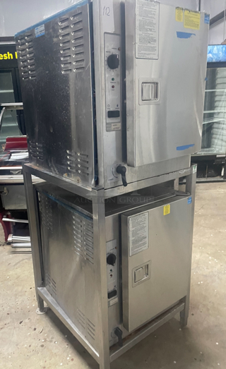 Cleveland 22CET6.1, Pan Covection Steamer - Counter Top, Condensate Drain, 206v/3ph